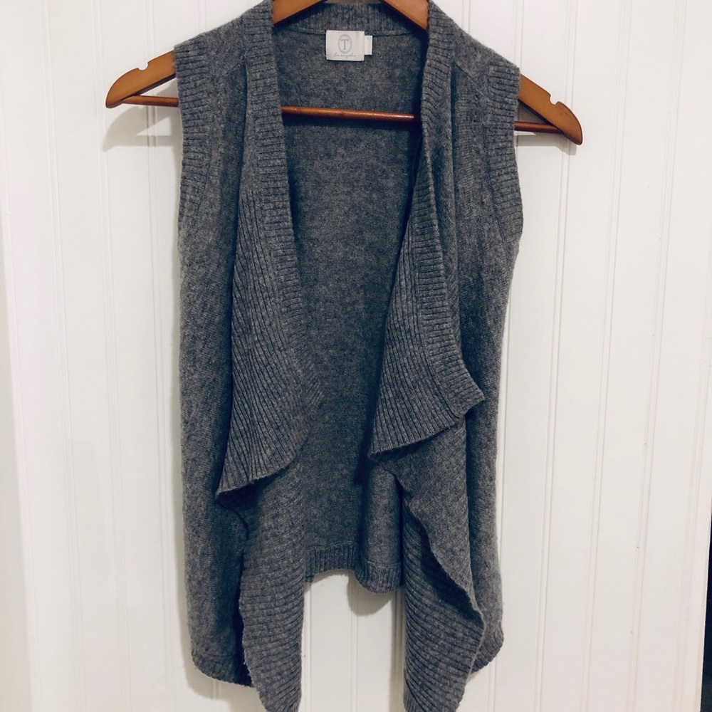 Anthropologie T Los Angeles cashmere sweater vest